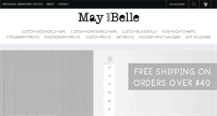 Desktop Screenshot of mayandbelle.com.au
